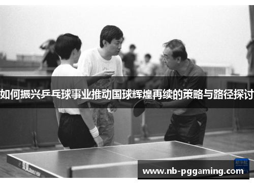 如何振兴乒乓球事业推动国球辉煌再续的策略与路径探讨