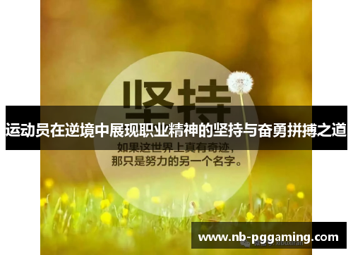 运动员在逆境中展现职业精神的坚持与奋勇拼搏之道