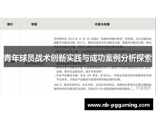 青年球员战术创新实践与成功案例分析探索