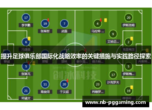 提升足球俱乐部国际化战略效率的关键措施与实践路径探索